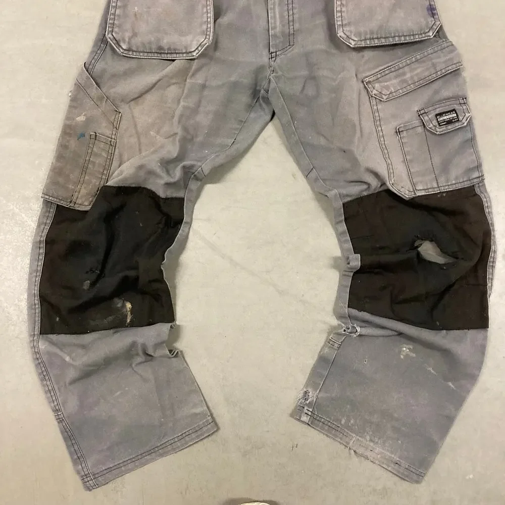 vintage baggy double knee cargo pants 34x30